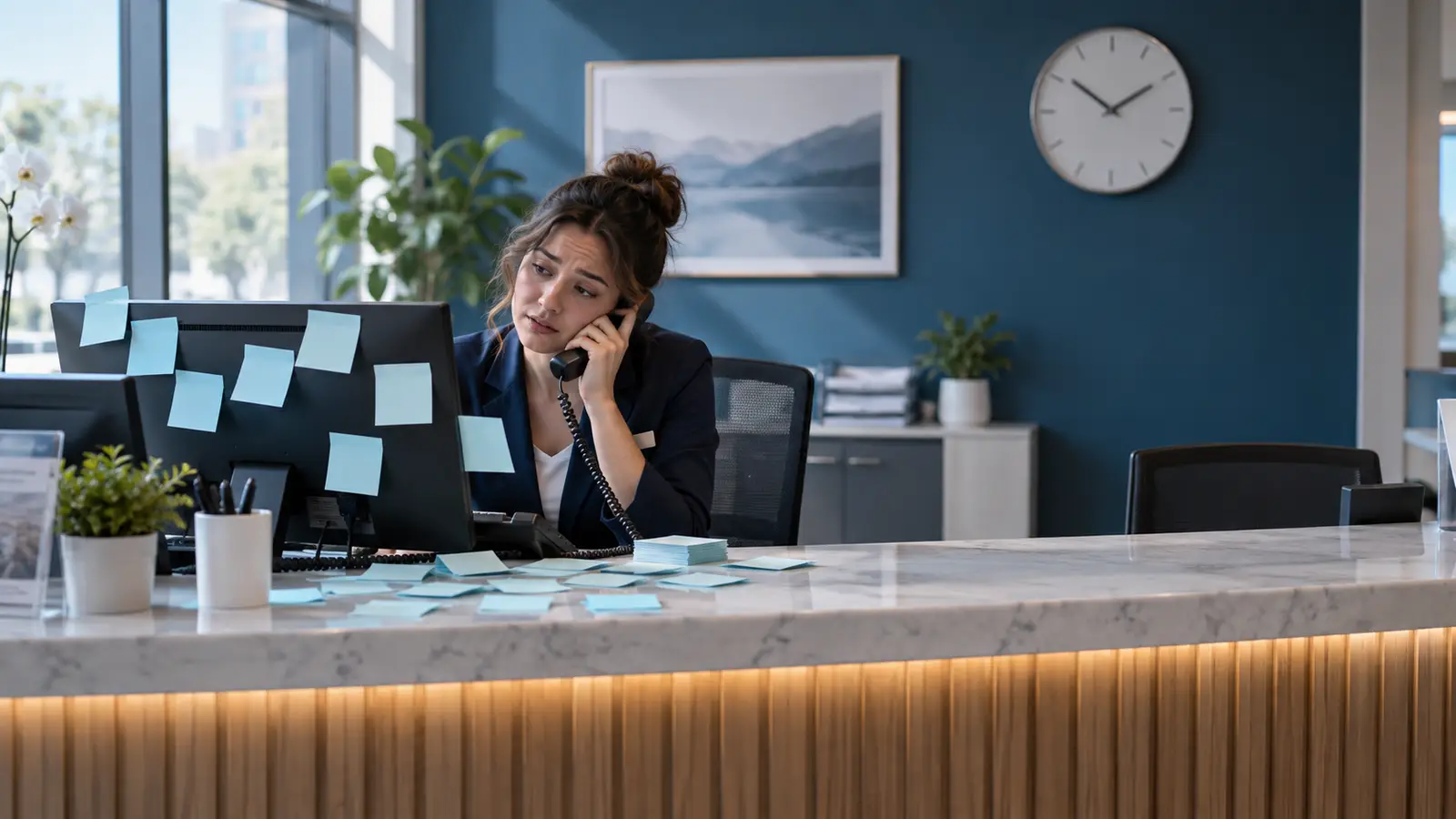 Una recepció on es repeteixen les mateixes preguntes